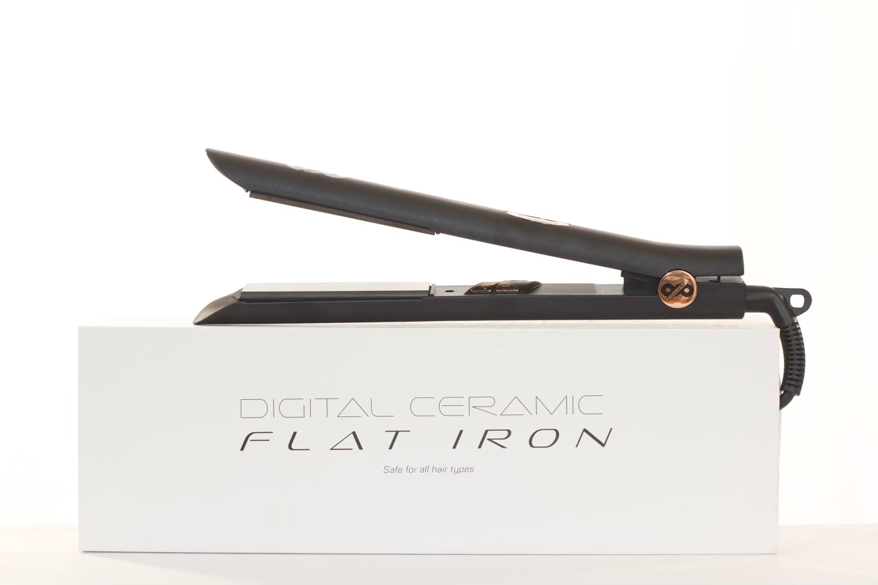 Professional Ceramic Hair Straightener (Black)
