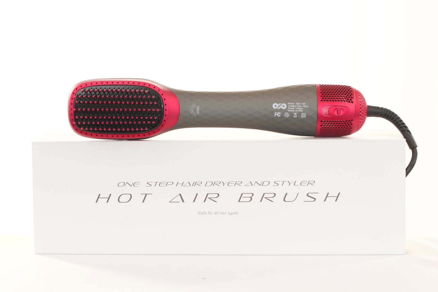 Professional Blow Dryer Brush Grey